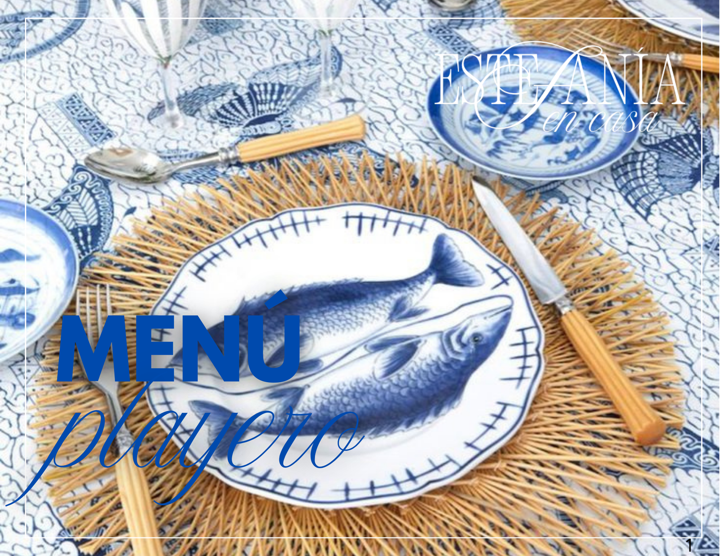 MENÚ PLAYERO